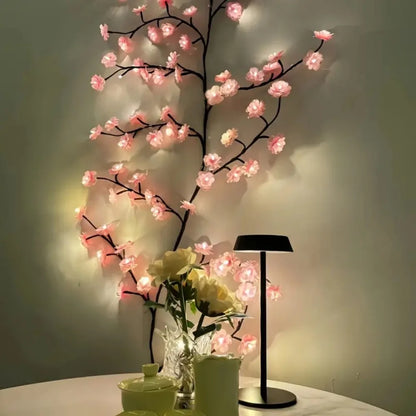 Guirlande lumineuse branche de cerisier - USB, dimmable, 72/96/144 LED