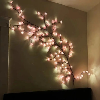 Guirlande lumineuse branche de cerisier - USB, dimmable, 72/96/144 LED
