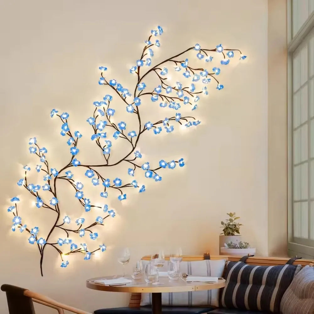 Guirlande lumineuse branche de cerisier - USB, dimmable, 72/96/144 LED